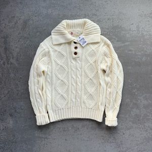 Vintage 70's Sears Cable Knit Sweater